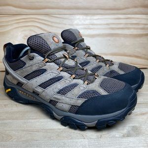 Merrell Moab 2 Hiking Shoes Men's Size 12 Wide Vibram Outdoor Hiking Trail Shoes